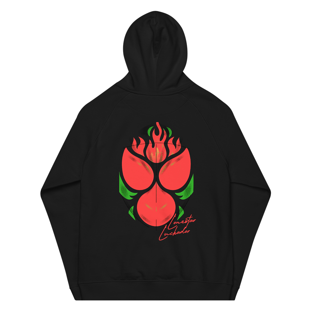 Lonestar Luchador Hoodie Back