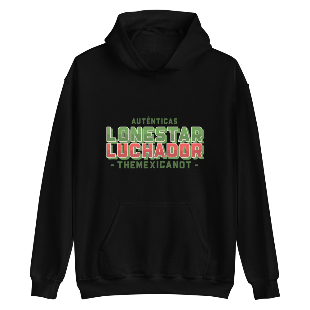 Lonestar Luchador Hoodie Front