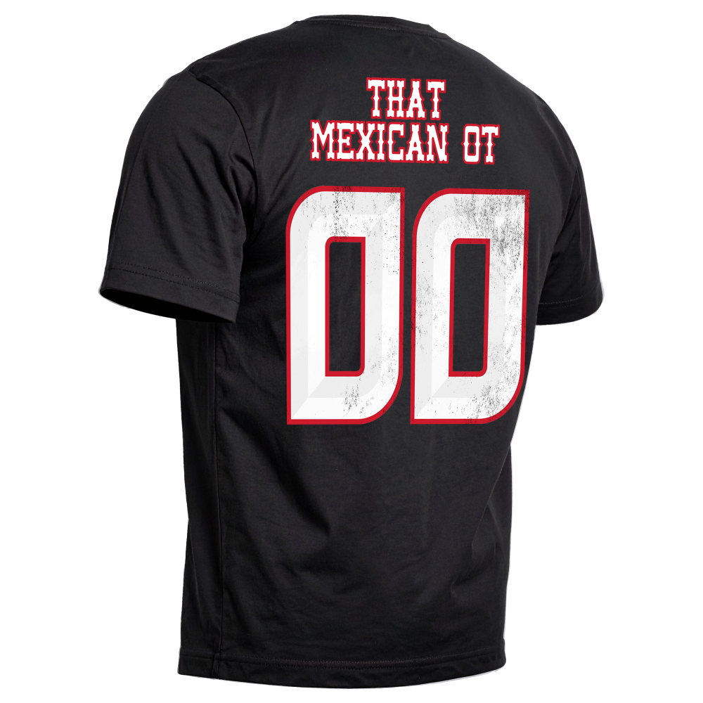 TMOT x TEXANS BLACK TEE back